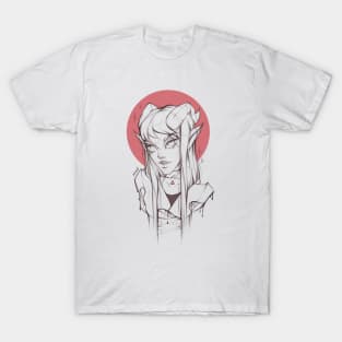 Dark elf by elizmil T-Shirt